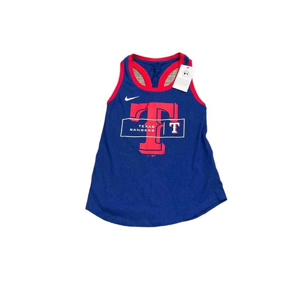 Texas Rangers‎ Nike Women’s Logo Tank Top Shirt XS
